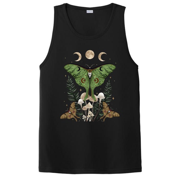 Fairy Grunge Fairycore Aesthetic Goth Luna Moth Mushroom PosiCharge Competitor Tank