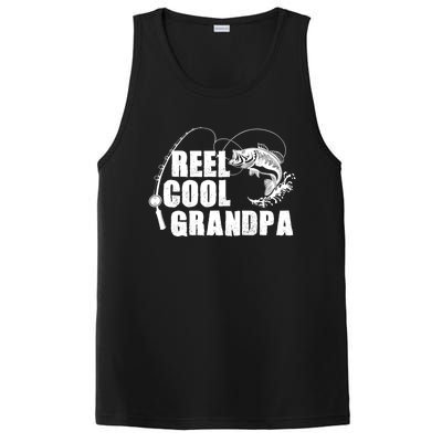 Fishing Grandpa Fathers Day Reel Cool Grandpa Gift PosiCharge Competitor Tank