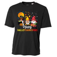 Festive Gnomes for a Joyful Holiday Season Cooling Performance Crew T-Shirt