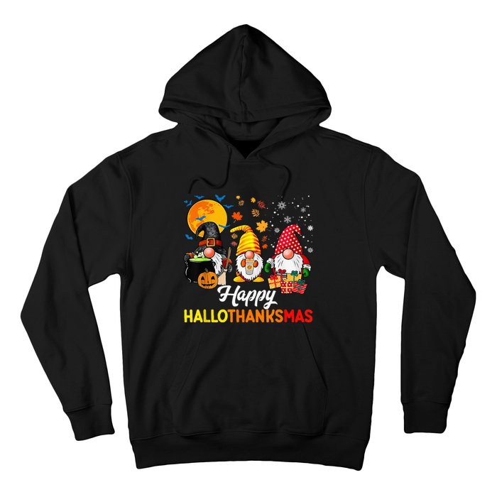 Festive Gnomes for a Joyful Holiday Season Hoodie