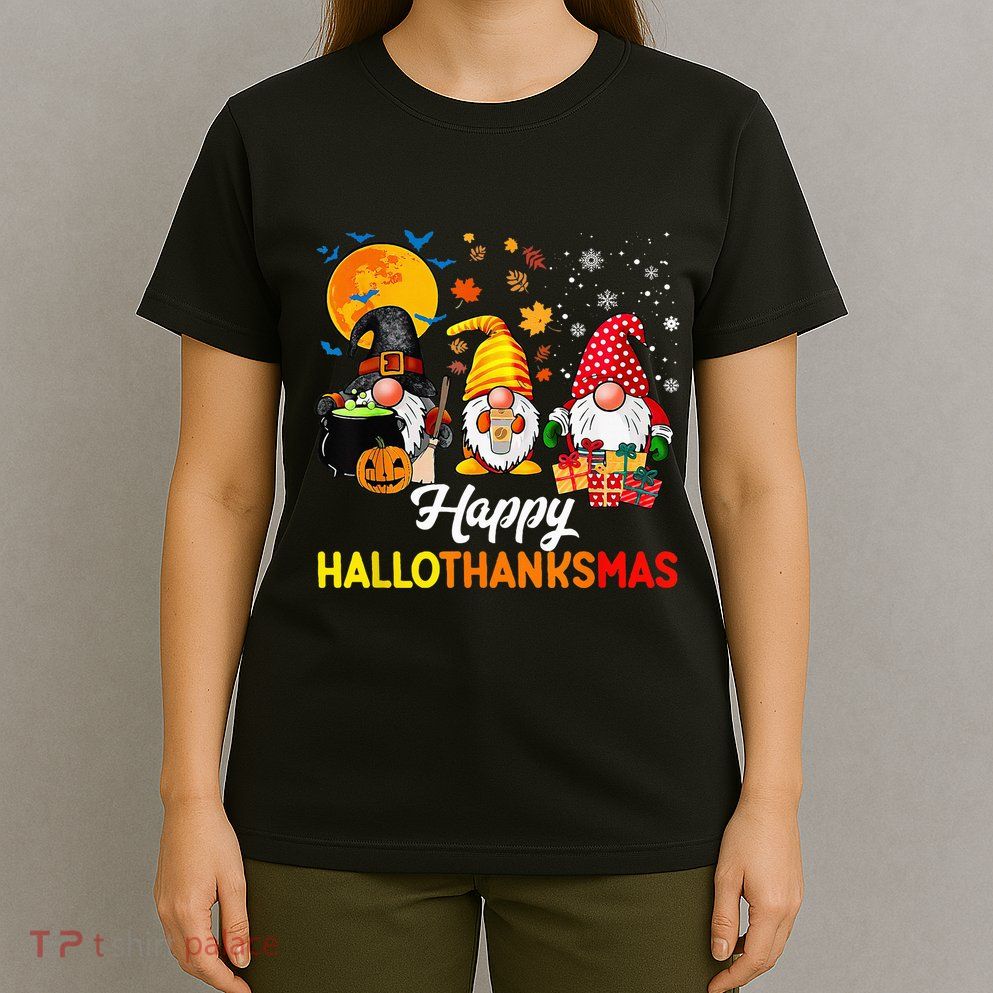 Festive Gnomes for a Joyful Holiday Season T-Shirt