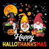 Festive Gnomes for a Joyful Holiday Season Drawstring Bag