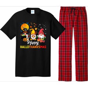 Festive Gnomes for a Joyful Holiday Season Pajama Set