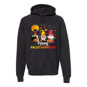 Festive Gnomes for a Joyful Holiday Season Premium Hoodie