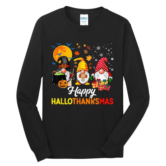 Festive Gnomes for a Joyful Holiday Season Tall Long Sleeve T-Shirt