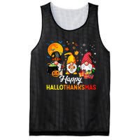 Festive Gnomes for a Joyful Holiday Season Mesh Reversible Basketball Jersey Tank