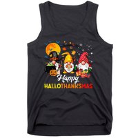 Festive Gnomes for a Joyful Holiday Season Tank Top