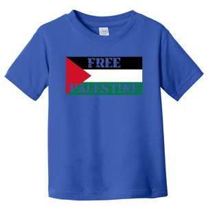 Free Gaza Freedom Palestine Cool Gift Peace Cool Gift Make Love Arabic Flag Gift Toddler T-Shirt