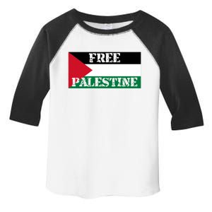 Free Gaza Freedom Palestine Cool Gift Peace Cool Gift Make Love Arabic Flag Gift Toddler Fine Jersey T-Shirt