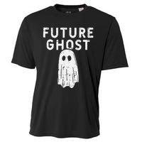 Future Ghost Funny Happy Halloween Costume Cooling Performance Crew T-Shirt