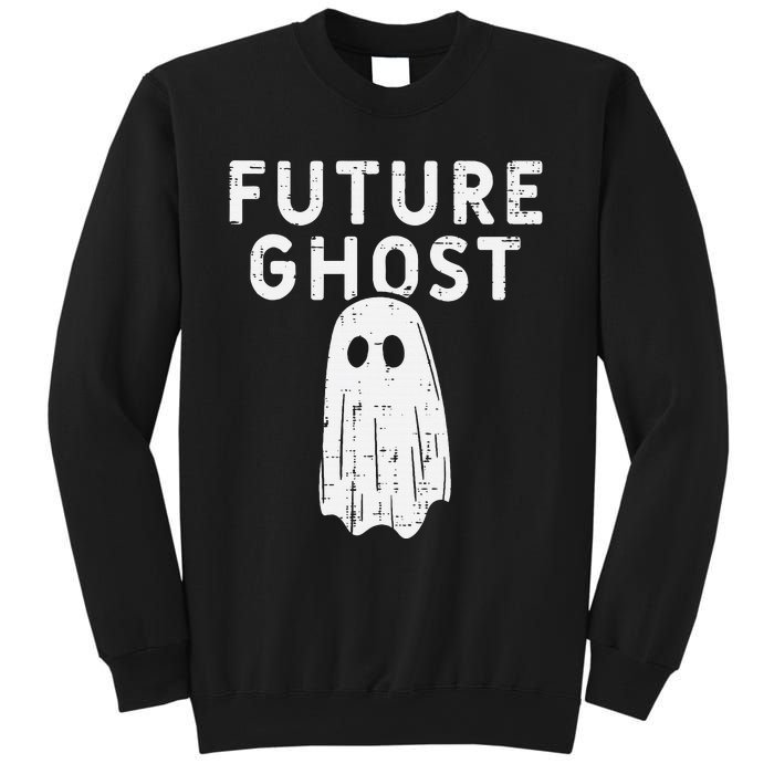 Future Ghost Funny Happy Halloween Costume Sweatshirt