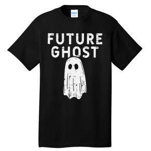 Future Ghost Funny Happy Halloween Costume Tall T-Shirt