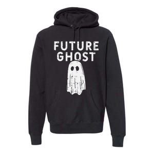 Future Ghost Funny Happy Halloween Costume Premium Hoodie