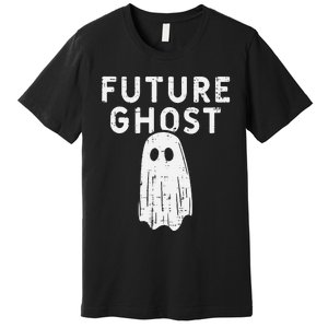 Future Ghost Funny Happy Halloween Costume Premium T-Shirt