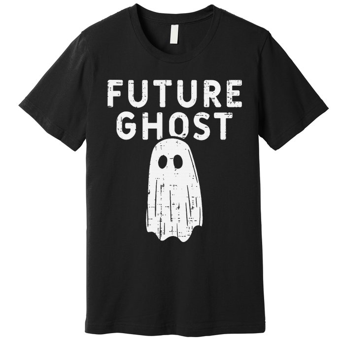 Future Ghost Funny Happy Halloween Costume Premium T-Shirt