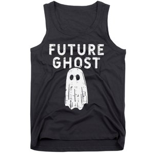 Future Ghost Funny Happy Halloween Costume Tank Top