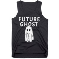 Future Ghost Funny Happy Halloween Costume Tank Top