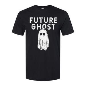 Future Ghost Funny Happy Halloween Costume Softstyle CVC T-Shirt