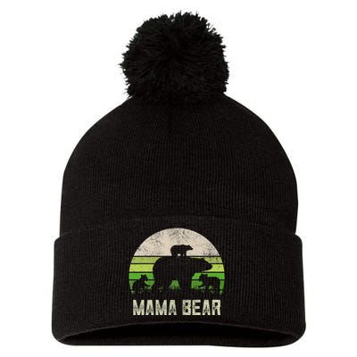 Funny Grandma From 3 Cubs Mama Bear Vintage Pom Pom 12in Knit Beanie