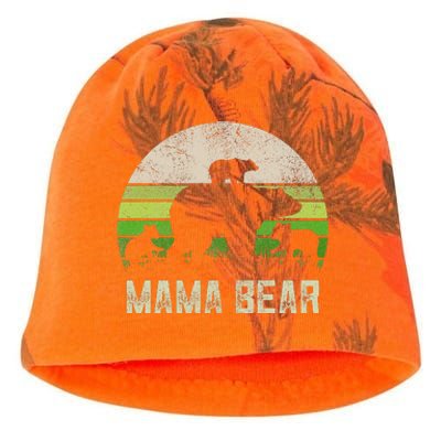 Funny Grandma From 3 Cubs Mama Bear Vintage Kati - Camo Knit Beanie