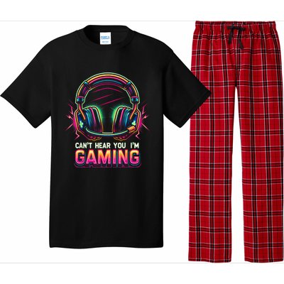 Funny Gamer For Teens Video Gaming Graphic Pajama Set