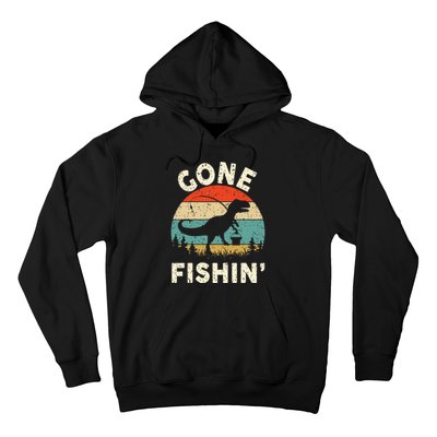 Funny Gone Fishing Hoodie