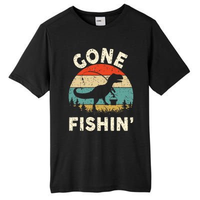 Funny Gone Fishing Tall Fusion ChromaSoft Performance T-Shirt