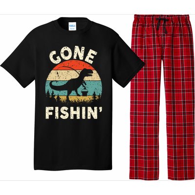 Funny Gone Fishing Pajama Set