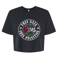 Free Gaza Free Palestine Free Palestine Bella+Canvas Jersey Crop Tee