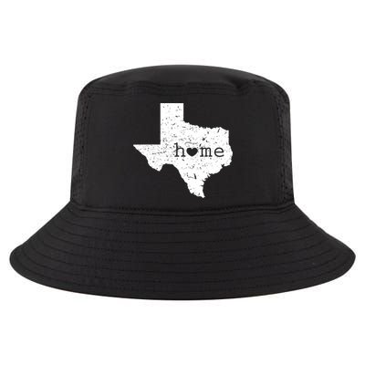 Funny Gift For Love State Of Texas Home Heart Texan Cool Comfort Performance Bucket Hat