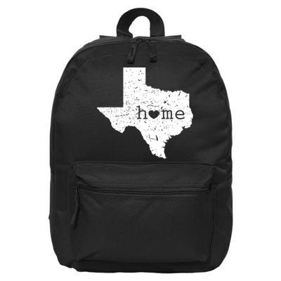 Funny Gift For Love State Of Texas Home Heart Texan 16 in Basic Backpack