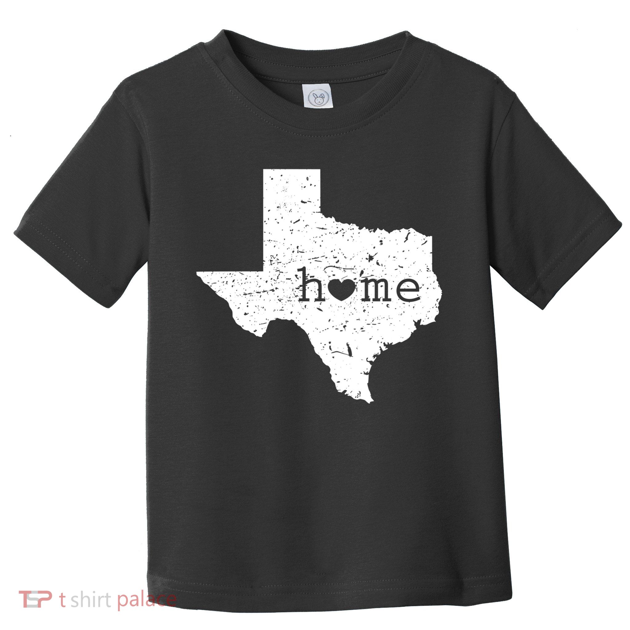 Funny Gift For Love State Of Texas Home Heart Texan Toddler T-Shirt
