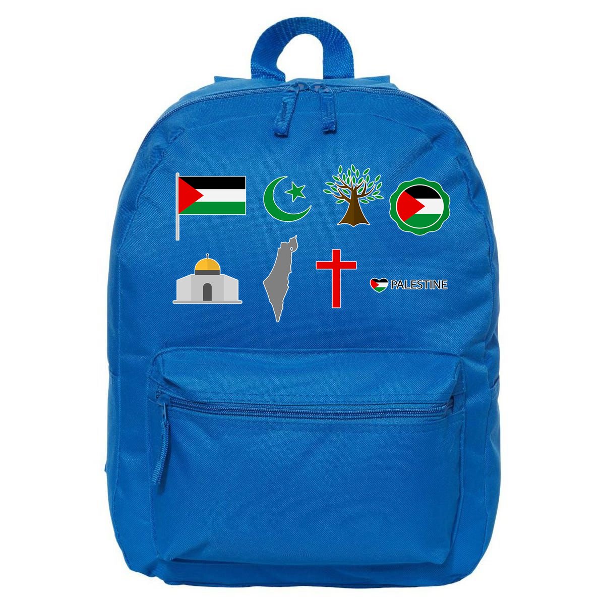 Free Gaza Free Palestine Flag Proud Palestine Save Gaza Gift 16 in Basic Backpack