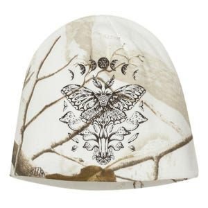 Fairy Grunge Fairycore Aesthetic Goth Luna Moth Mushroom Kati - Camo Knit Beanie