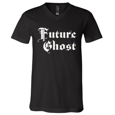 Future Ghost V-Neck T-Shirt