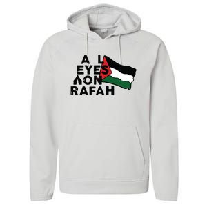 Free Gaza Free Palestine.. Performance Fleece Hoodie