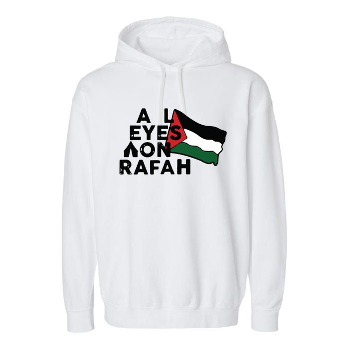 Free Gaza Free Palestine.. Garment-Dyed Fleece Hoodie