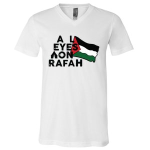 Free Gaza Free Palestine.. V-Neck T-Shirt