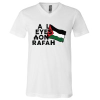 Free Gaza Free Palestine.. V-Neck T-Shirt