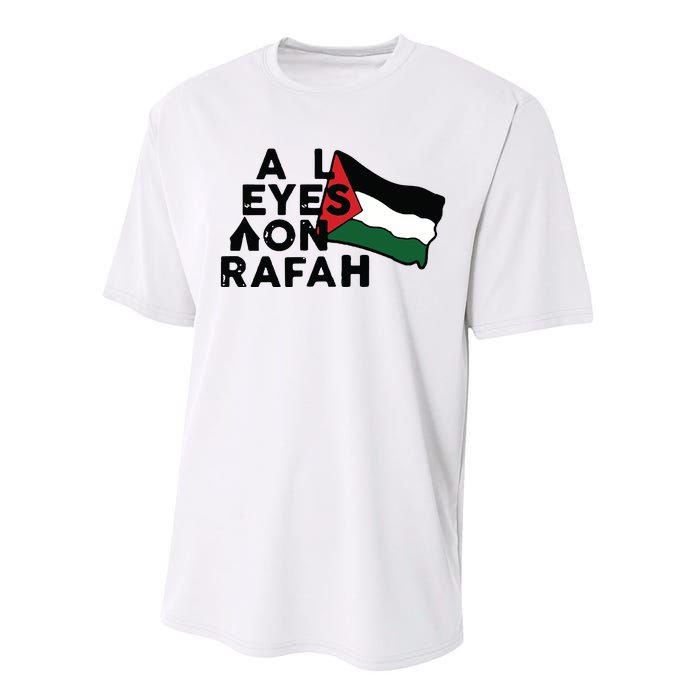 Free Gaza Free Palestine.. Performance Sprint T-Shirt