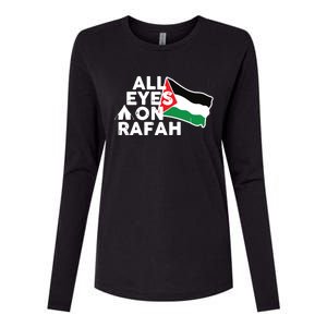 Free Gaza  Free Palestine Womens Cotton Relaxed Long Sleeve T-Shirt