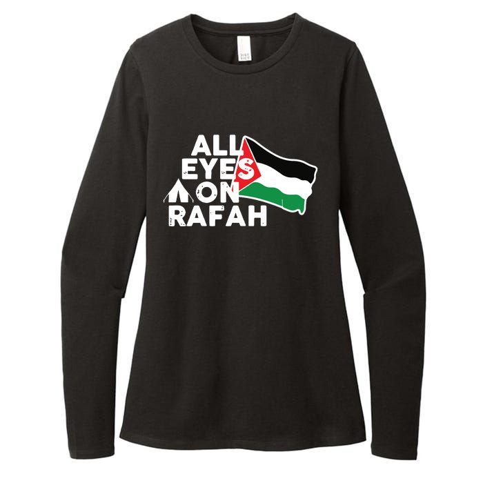 Free Gaza  Free Palestine Womens CVC Long Sleeve Shirt