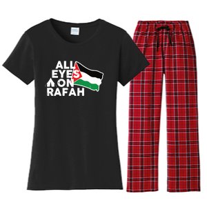 Free Gaza  Free Palestine Women's Flannel Pajama Set