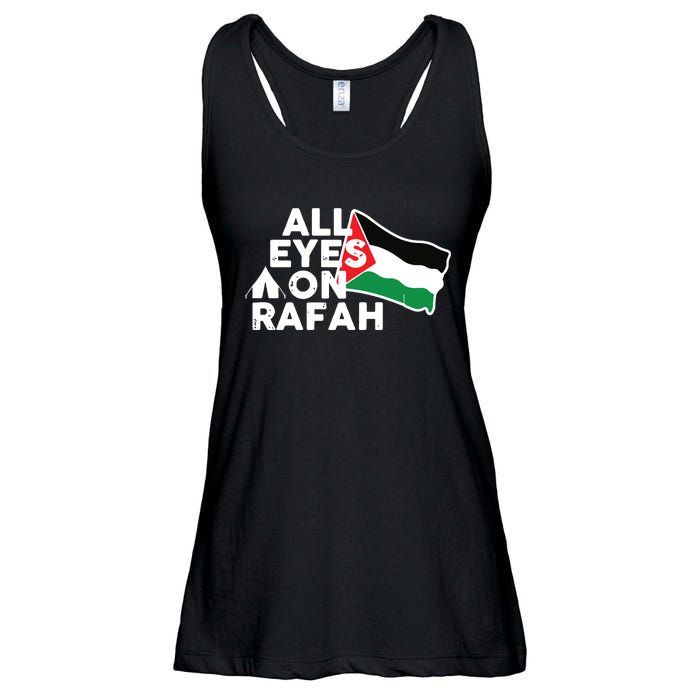 Free Gaza  Free Palestine Ladies Essential Flowy Tank