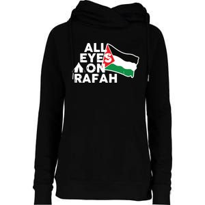 Free Gaza  Free Palestine Womens Funnel Neck Pullover Hood