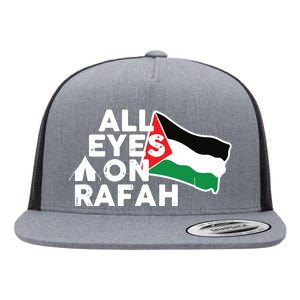 Free Gaza  Free Palestine Flat Bill Trucker Hat