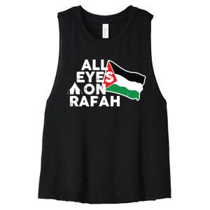 Free Gaza  Free Palestine Women's Racerback Cropped Tank