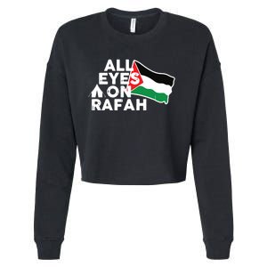 Free Gaza  Free Palestine Cropped Pullover Crew