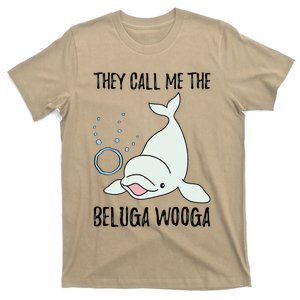 Funny Gifts For Whale Lovers Pun Joke Cute Beluga Whale T-Shirt