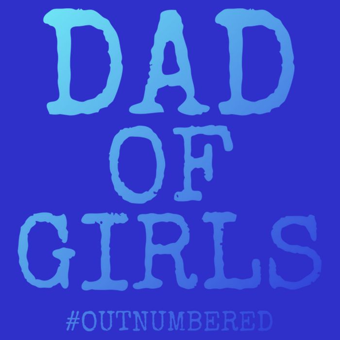 Father Gift From Daughters Funny Dad Of #Outnumbered Cool Gift 16 in Basic Backpack
